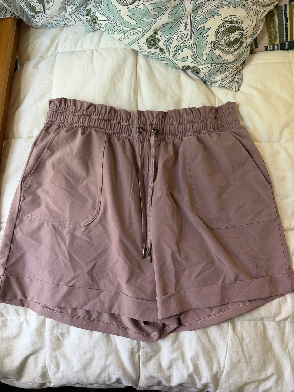 Danskin Mauve Athletic Drawstring Shorts